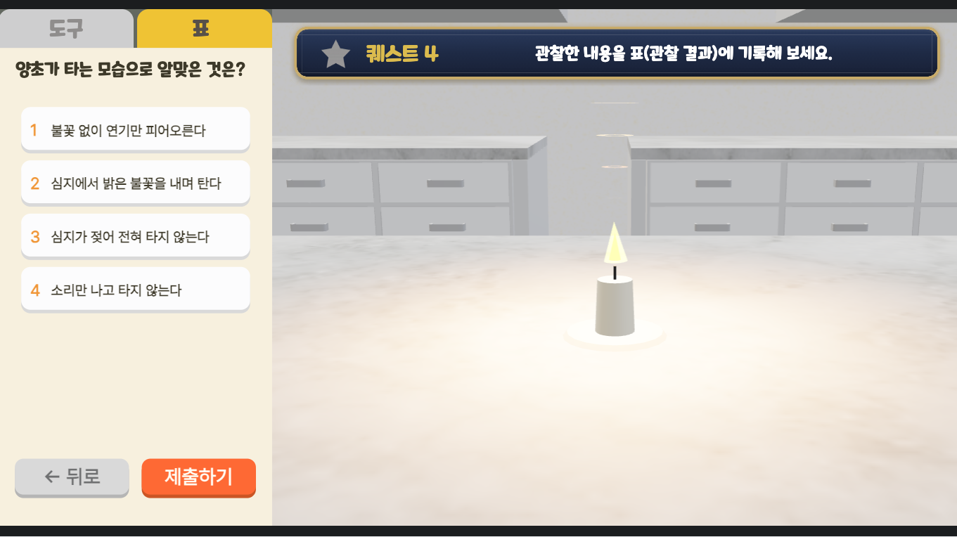 물질이 탈 때 어떤 현상이 나타날까?